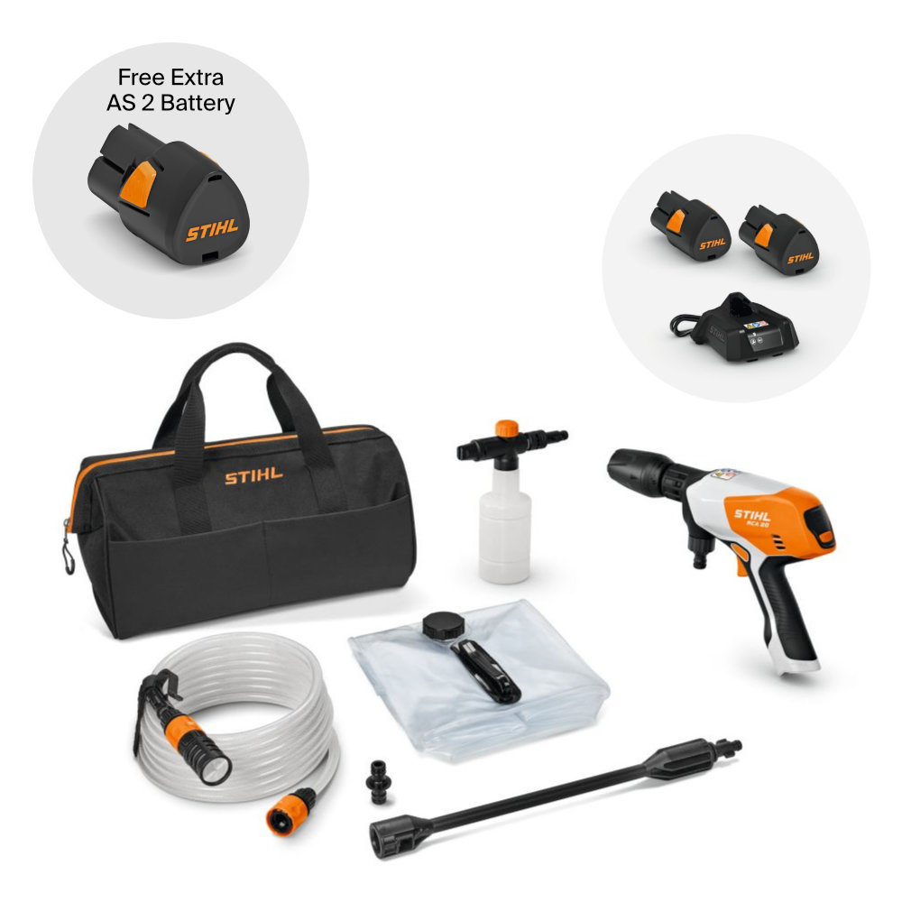 STIHL RCA 20 Cordless Pressure Washer - AS System