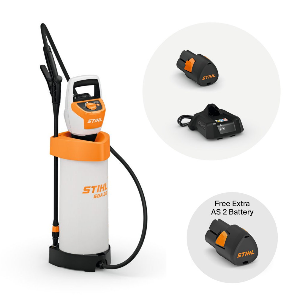 STIHL SGA 30 Cordless Sprayer with AS 2 Battery and AL 1 Charger