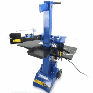 Hyundai 8 Tonne Vertical Electric Log Splitter with Hydraulic Ram, Dual Handle Control 550mm Length | HYLS8000VE