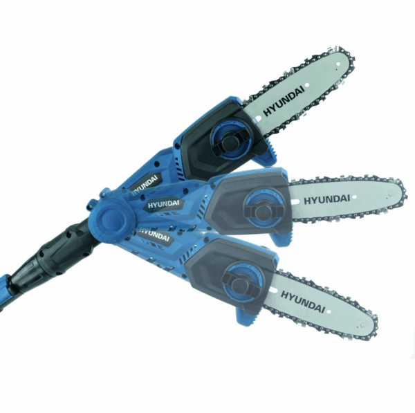 Hyundai Cordless Pole Saw, Pruner, 2.3m Long Reach, 20V 2Ah Li-Ion Battery | HY2192