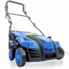 Hyundai 2000W 16” / 40cm Artificial Grass Sweeper, Multi-Use Brush & 55L Collection Bag | HYSW2000E