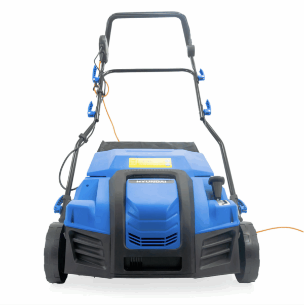 Hyundai 2000W 16” / 40cm Artificial Grass Sweeper, Multi-Use Brush & 55L Collection Bag | HYSW2000E