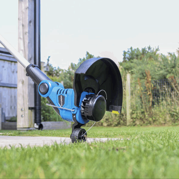 Hyundai 600W 2-in-1 Electric Grass Trimmer and Lawn Edger 30cm | HYTR600E