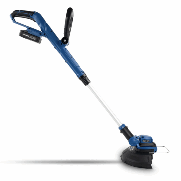 Hyundai 20V 2-in-1 Cordless Grass Trimmer and Lawn Edger 2Ah Battery, 25cm Cut | HY2187