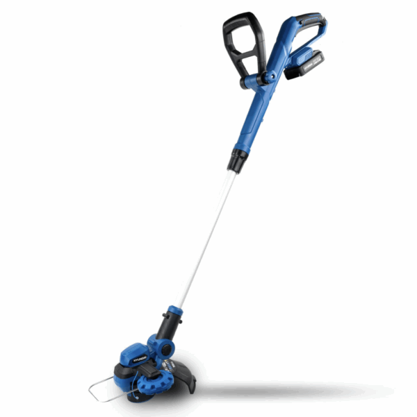 Hyundai 20V 2-in-1 Cordless Grass Trimmer and Lawn Edger 2Ah Battery, 25cm Cut | HY2187