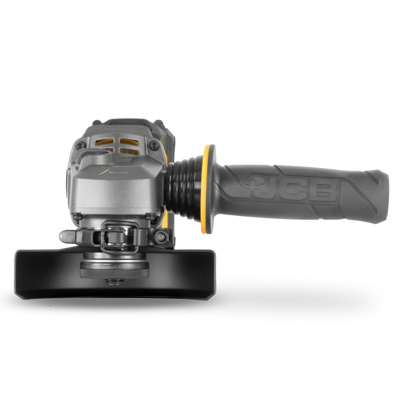 JCB Pro 18V Kit Combi Drill 75Nm Impact Driver 230Nm Angle Grinder 115mm With 2 x 5.0Ah Batteries Charger And Tool Bag
