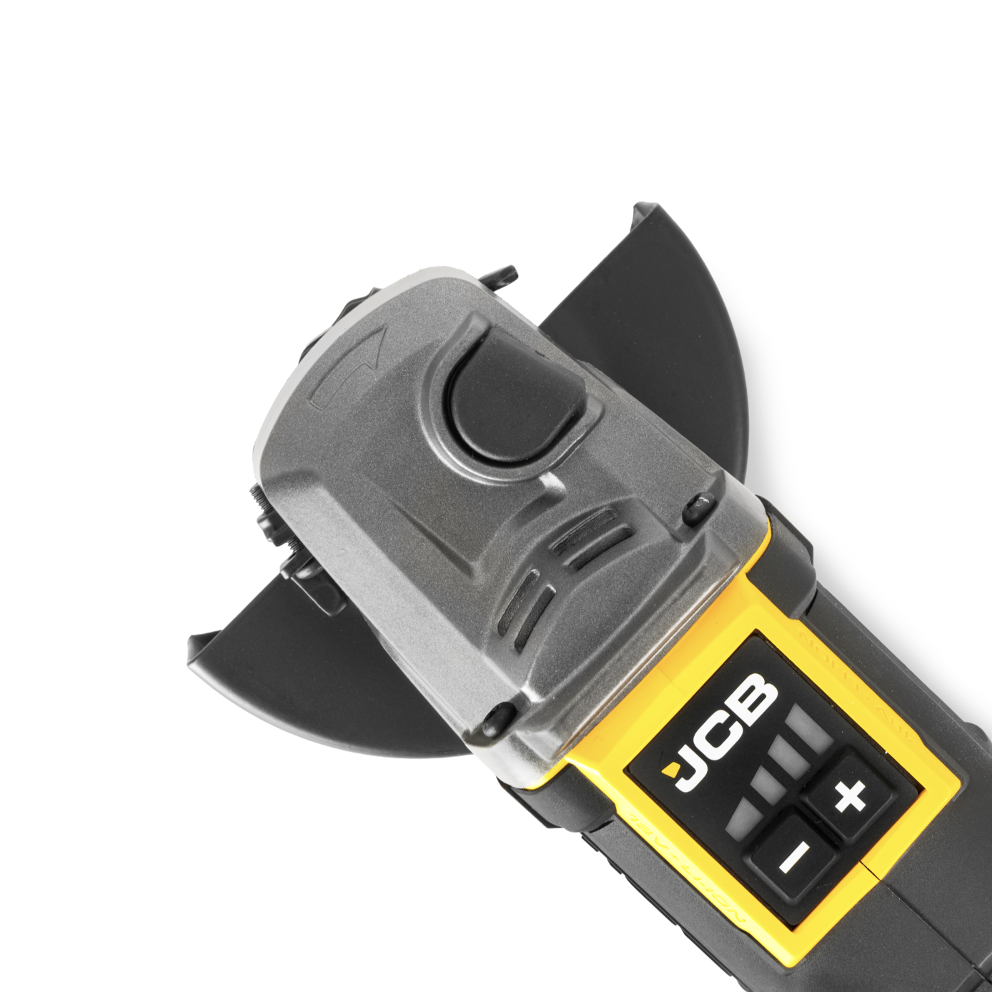 JCB Pro 18V Kit Combi Drill 75Nm Impact Driver 230Nm Angle Grinder 115mm With 2 x 5.0Ah Batteries Charger And Tool Bag