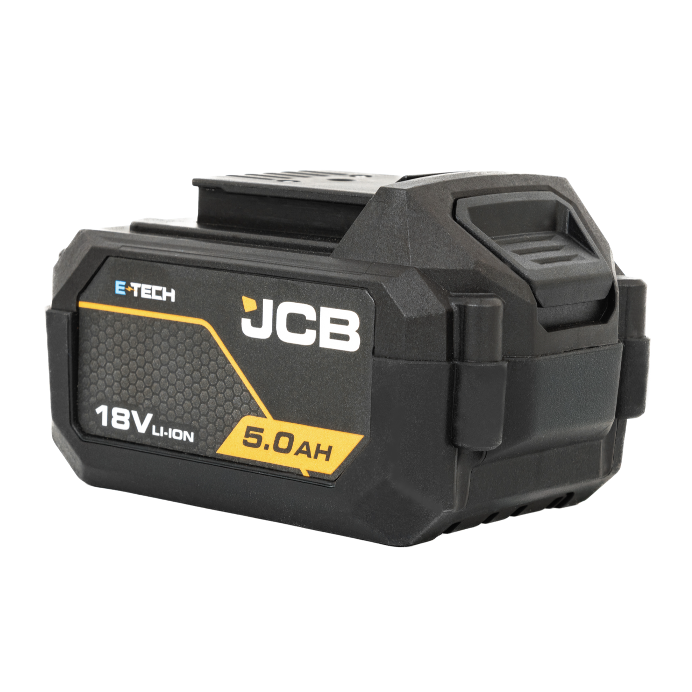 JCB Pro 18V Kit Combi Drill 75Nm Impact Driver 230Nm Angle Grinder 115mm With 2 x 5.0Ah Batteries Charger And Tool Bag