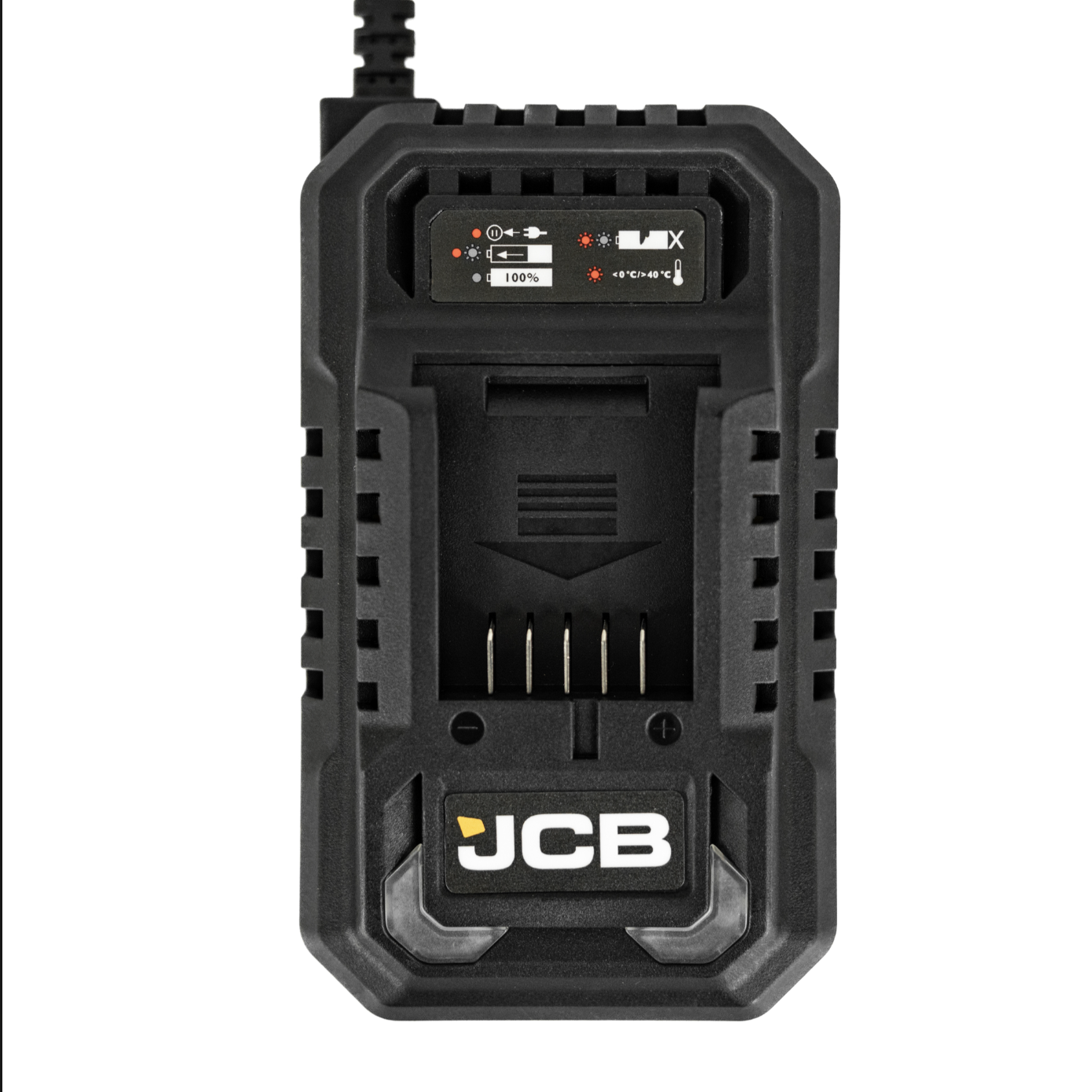 JCB 18V Pro Kit Combi Drill 75Nm Impact Driver 230Nm Multi Tool With 2.0Ah And 5.0Ah Batteries Fast Charger And Tool Bag