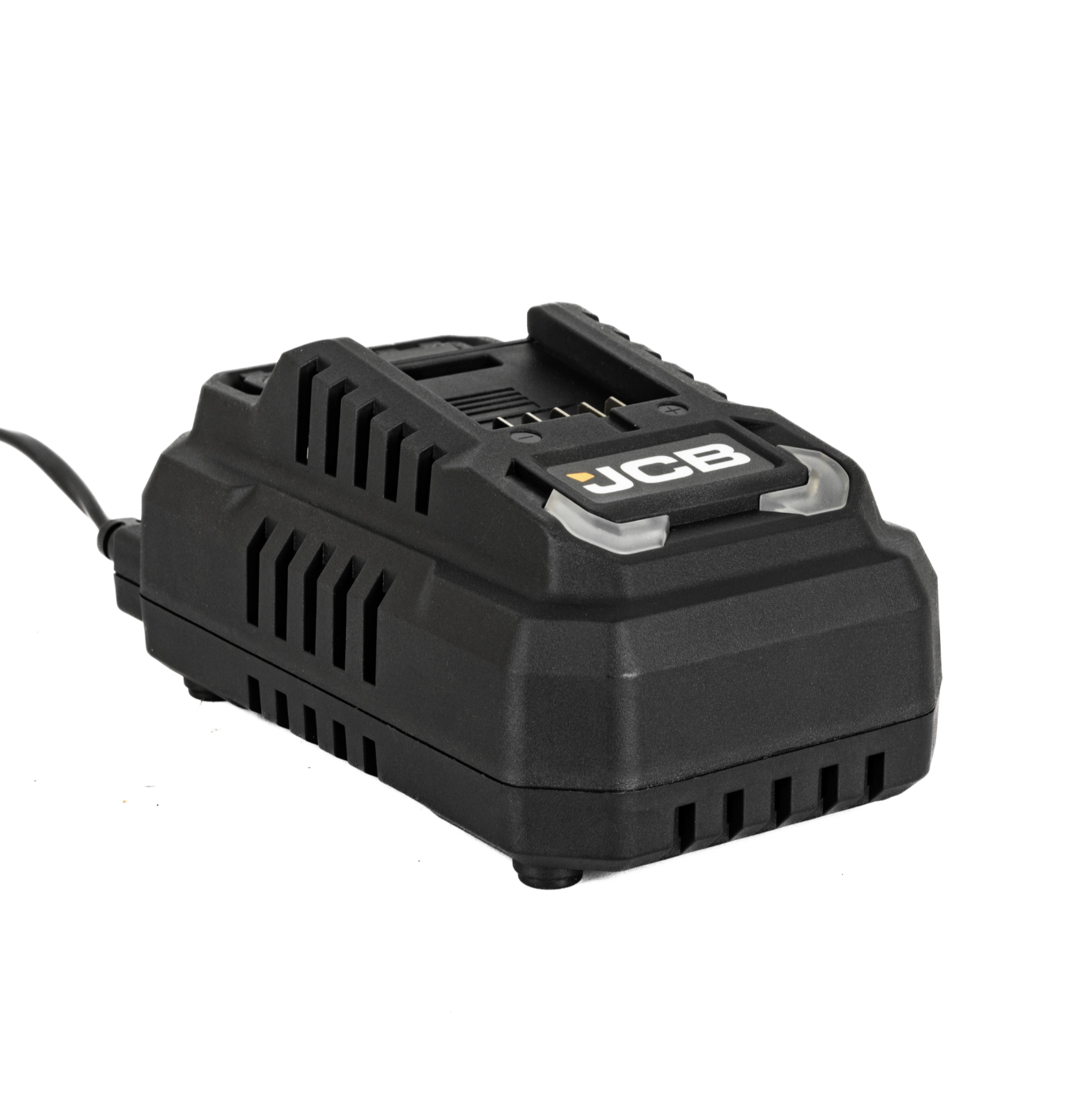 JCB Pro 18V Kit With 75Nm Combi Drill And 115mm Angle Grinder, 2 x 5.0Ah Batteries, Fast Charger And Soft Tool Bag