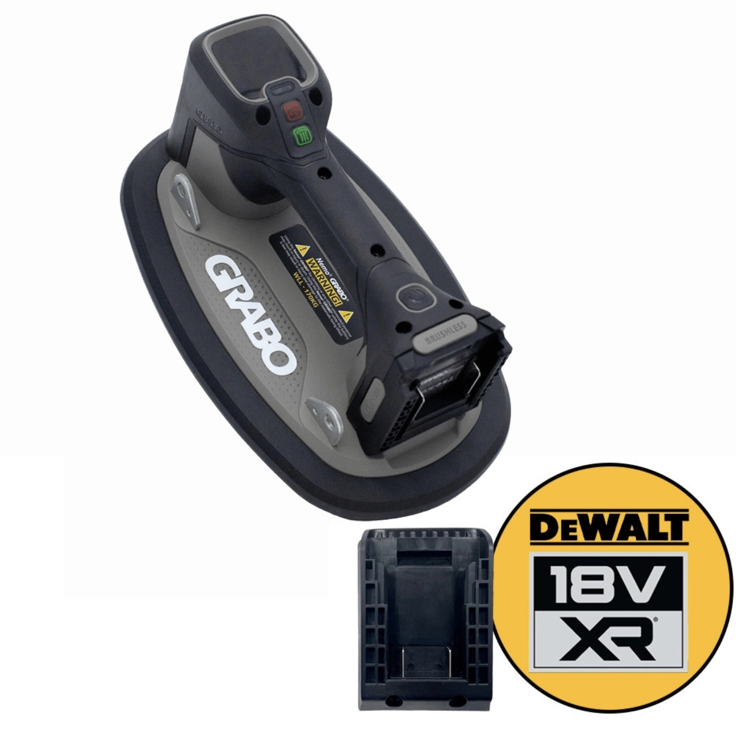 GRABO Pro Brushless Portable Vacuum Lifter