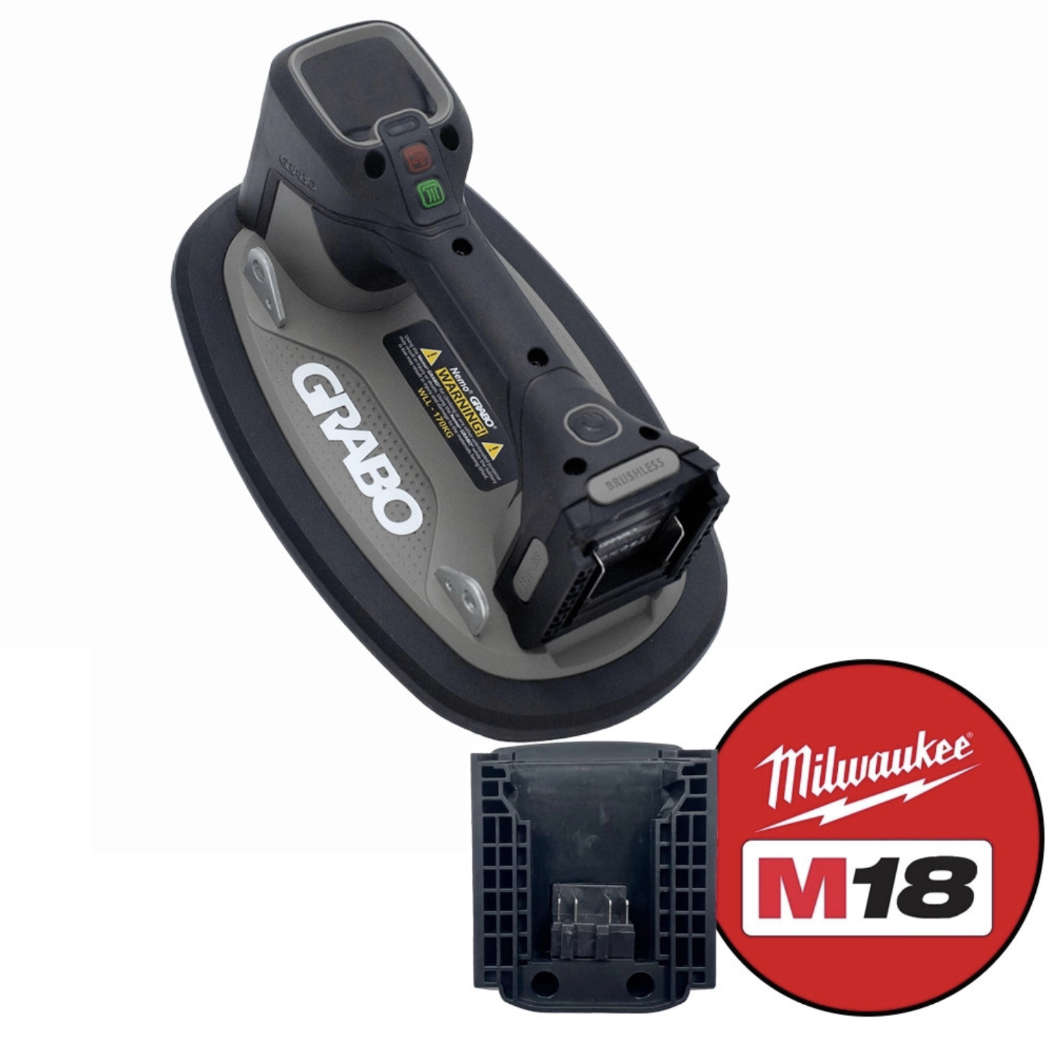 GRABO Pro Brushless Portable Vacuum Lifter
