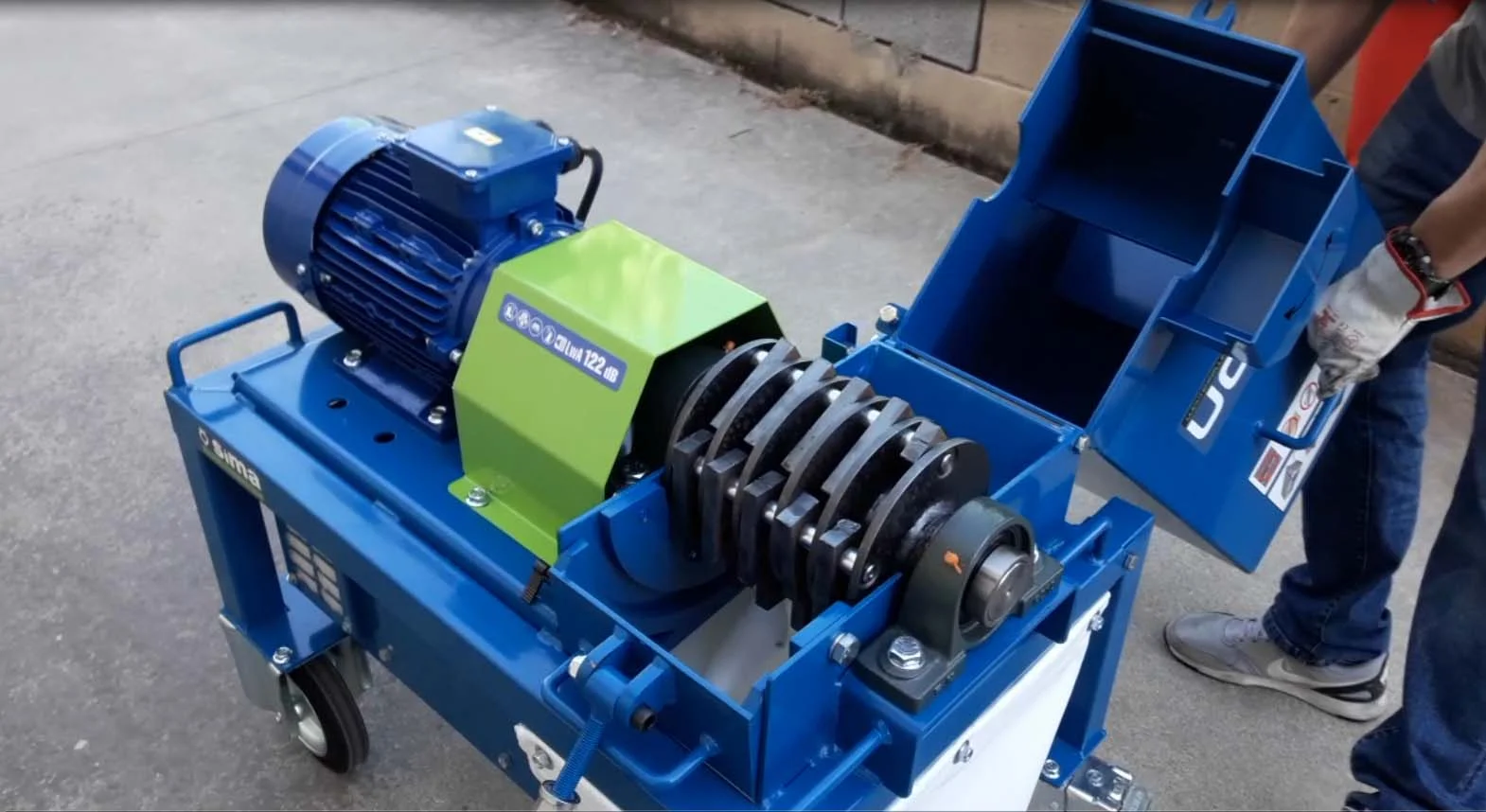 SIMA Triton Debris Crusher Electric