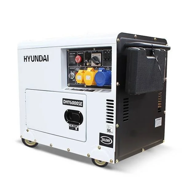 Hyundai 5.2kW Single Phase Diesel Standby Generator DHY6000SE