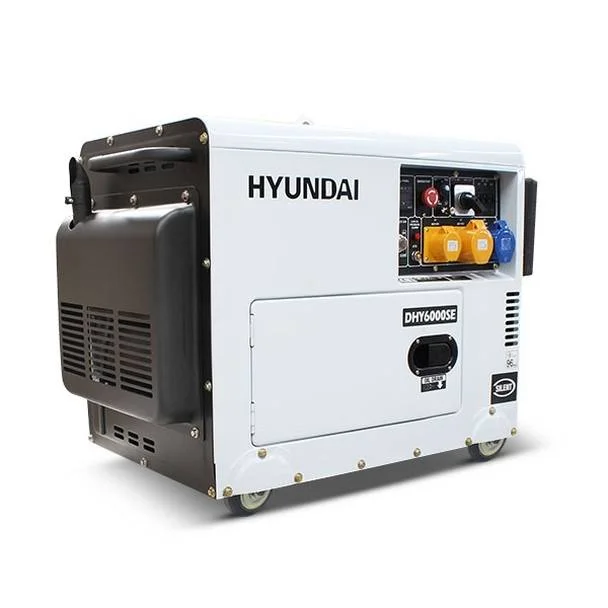 Hyundai 5.2kW Single Phase Diesel Standby Generator DHY6000SE