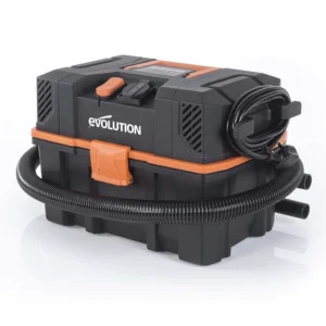 Evolution R15VAC 1000 Watt 15L Wet & Dry Workshop Vacuum Cleaner With 1700W Power Take-Off
