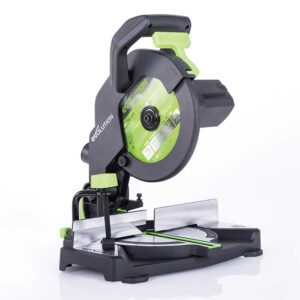 Evolution F210CMS 210mm Compound Mitre Saw With TCT Multi-Material Cutting Blade (230v)