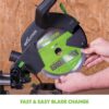 Evolution F210SMS 210mm Sliding Mitre Saw With TCT Multi-Material Cutting Blade (230v) - Image 10