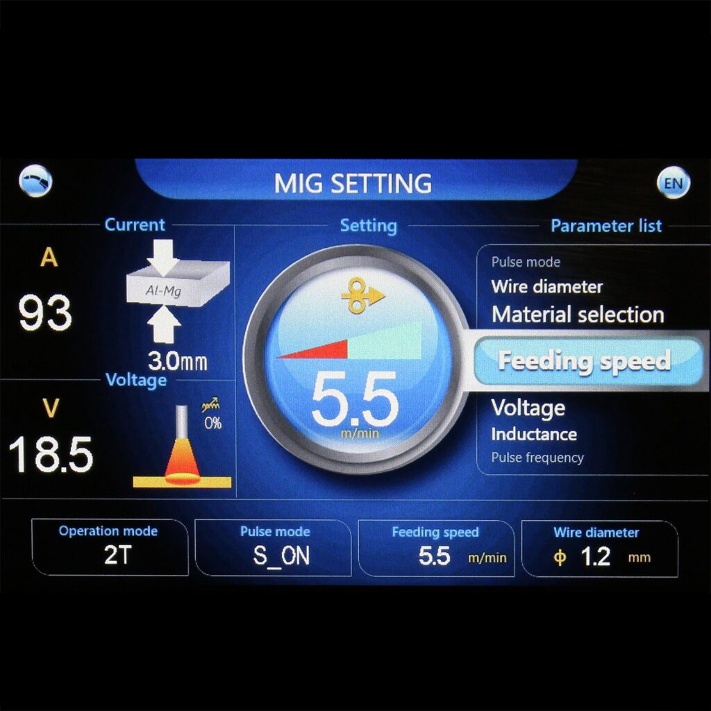 Hyundai MIG DC Inverter Welder, 400V Three Phase, Pro Series | HYMIG ...