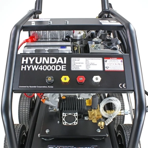 Hyundai Diesel Pressure Washer 4000psi 498cc HYW4000DE2