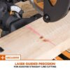 Evolution R185SMS+ 185mm Sliding Compound Mitre Saw With TCT Multi-Material Cutting Blade (230V) - Image 3