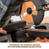 Evolution R185SMS+ 185mm Sliding Compound Mitre Saw With TCT Multi-Material Cutting Blade (230V) - Image 14