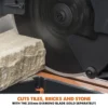 Evolution R255SMS-DB+ 255mm Double Bevel Sliding Compound Mitre Saw With 40T Wood Blade And 28T Multi-Material TCT Blade - Image 8