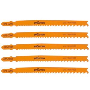 Evolution RAGE7-S Jigsaw Blades X5