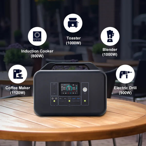 Power-2Go 600 Portable Power Station / Solar Generator