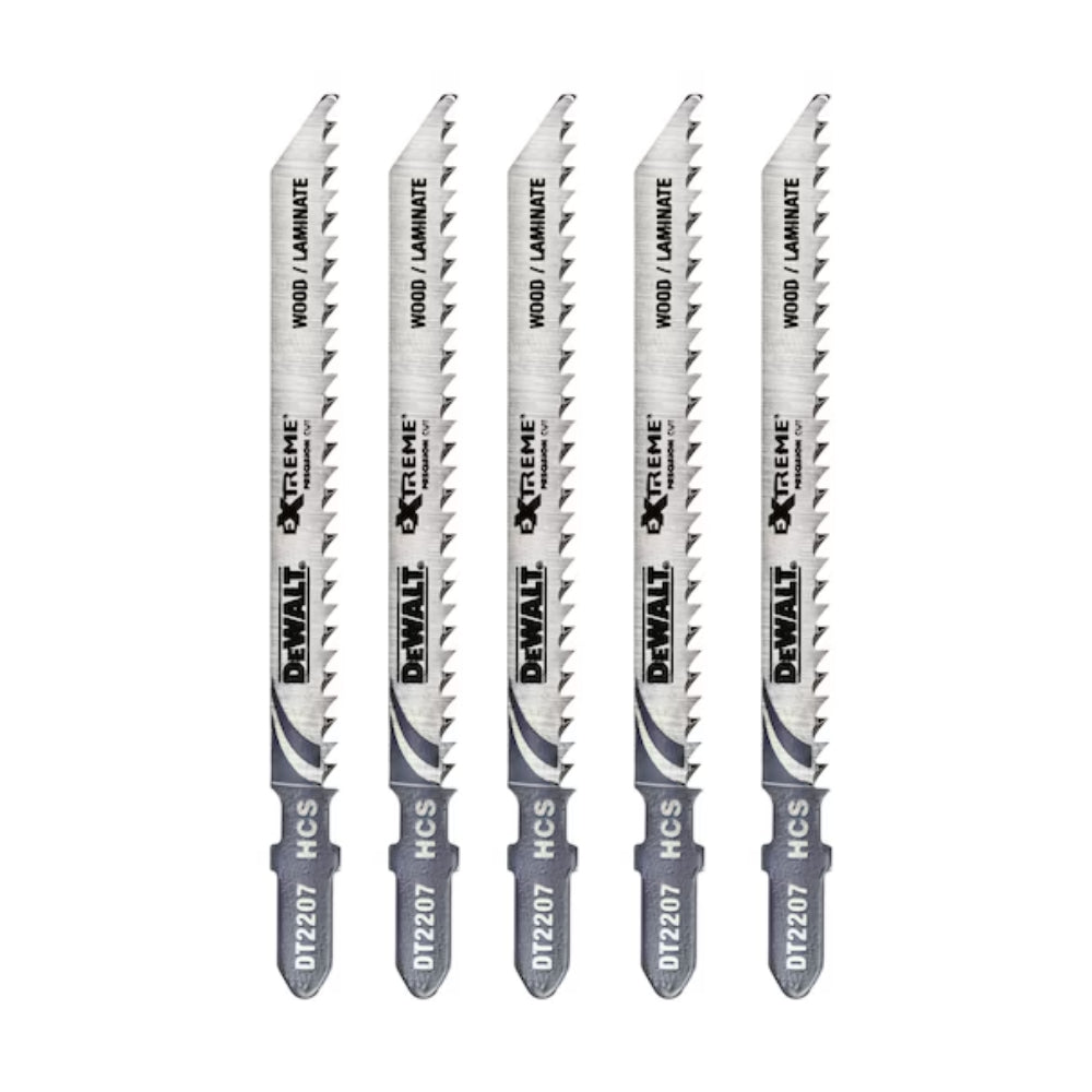 DeWalt Jigsaw Blades - Various Applications (Pack of 5)