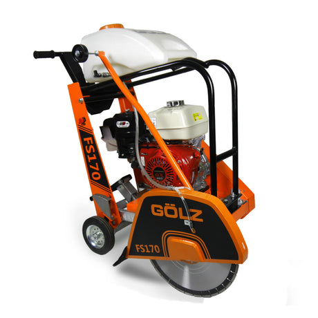 GOLZ FS 170 Walk Behind Floor Saw