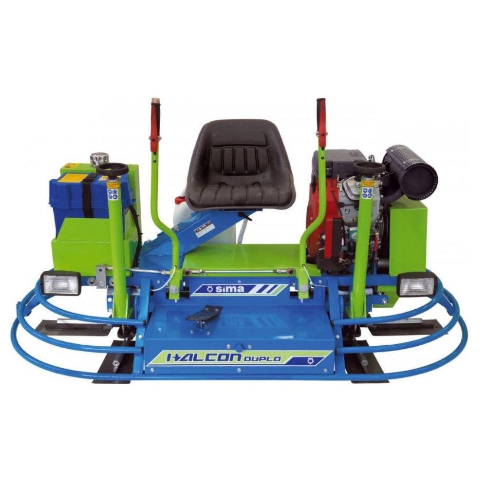 SIMA Double Power Trowel 36" Kohler Petrol 19HP CH 620 Engine HALCON Duplo