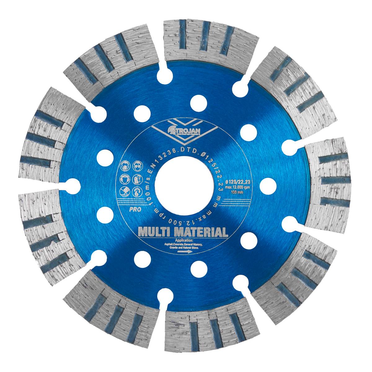 Trojan Pro Multi-Material Diamond Blade