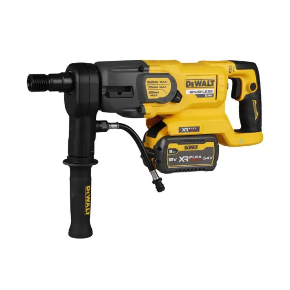 DeWALT DCD150X2-GB 54V XR FLEXVOLT Diamond Core Drill with 2 x 9.0Ah Batteries