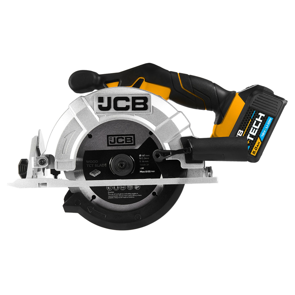 JCB 18V Circular Saw 5Ah Battery