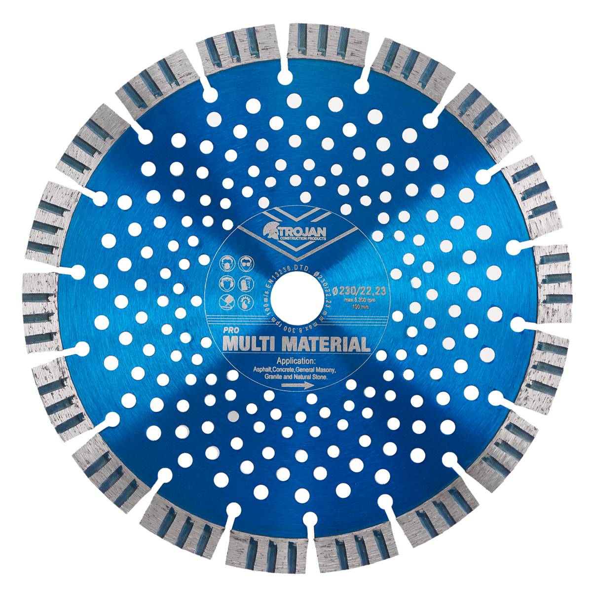 Trojan Pro Multi-Material Diamond Blade