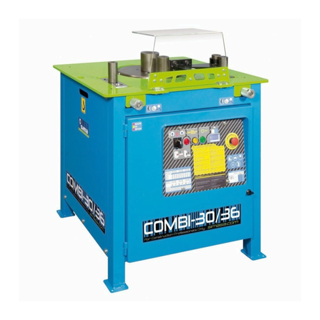SIMA Benders - 36mm + Shears 30mm Elect.415V 2.2Kw COMBI 30/36