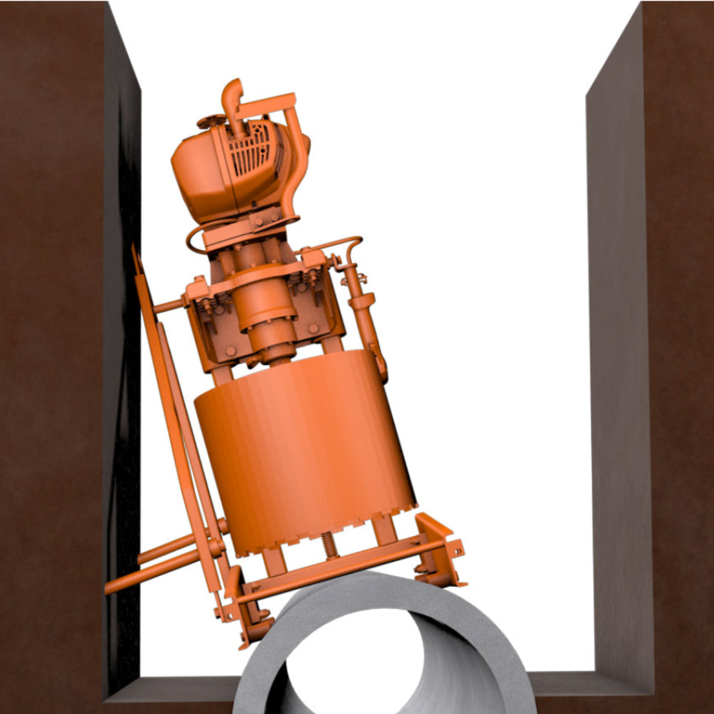 GOLZ KB 350 Petrol Core Drill For Pipe & Sewage Drilling