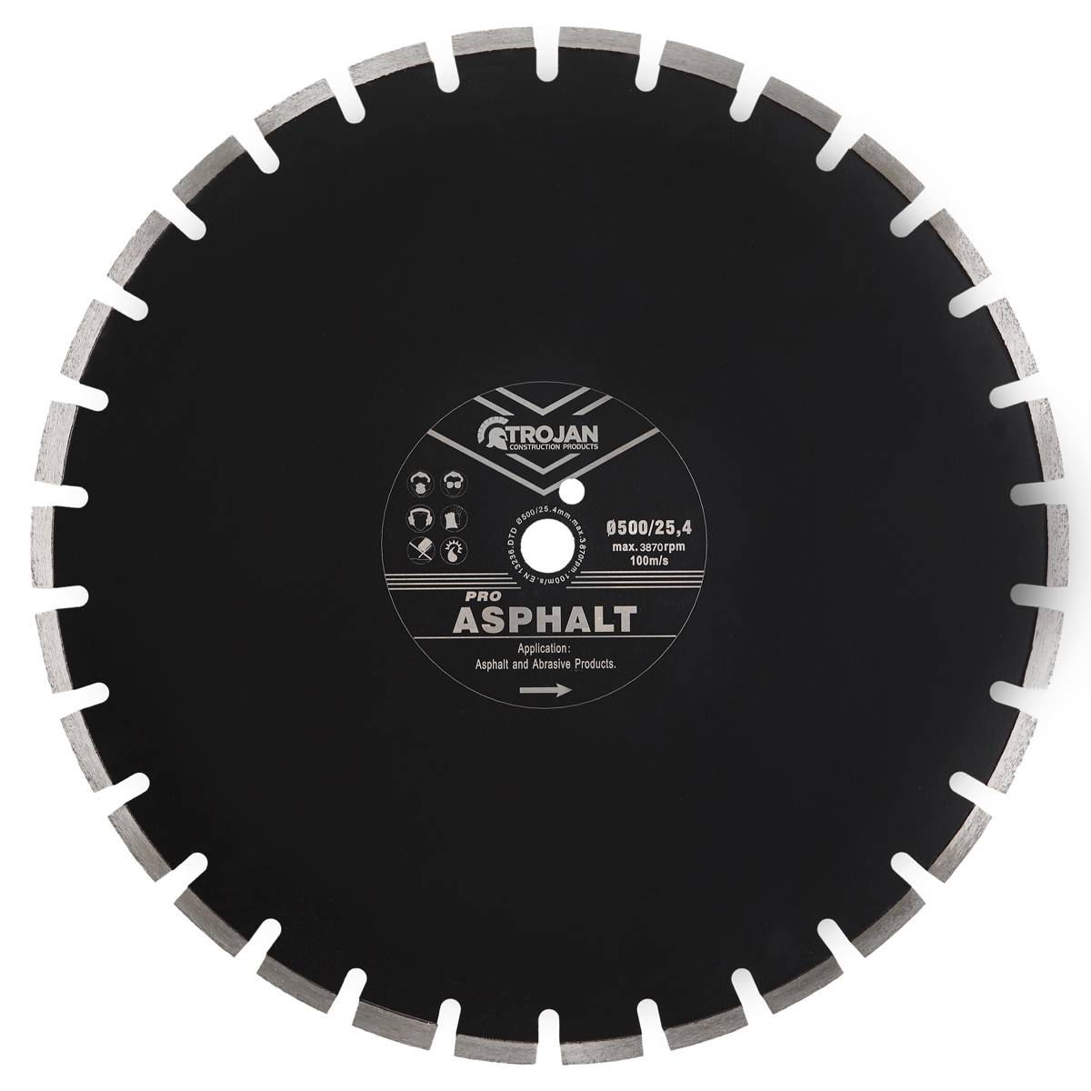Trojan Pro Asphalt Diamond Blade