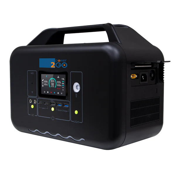 Power-2Go 600 Portable Power Station / Solar Generator