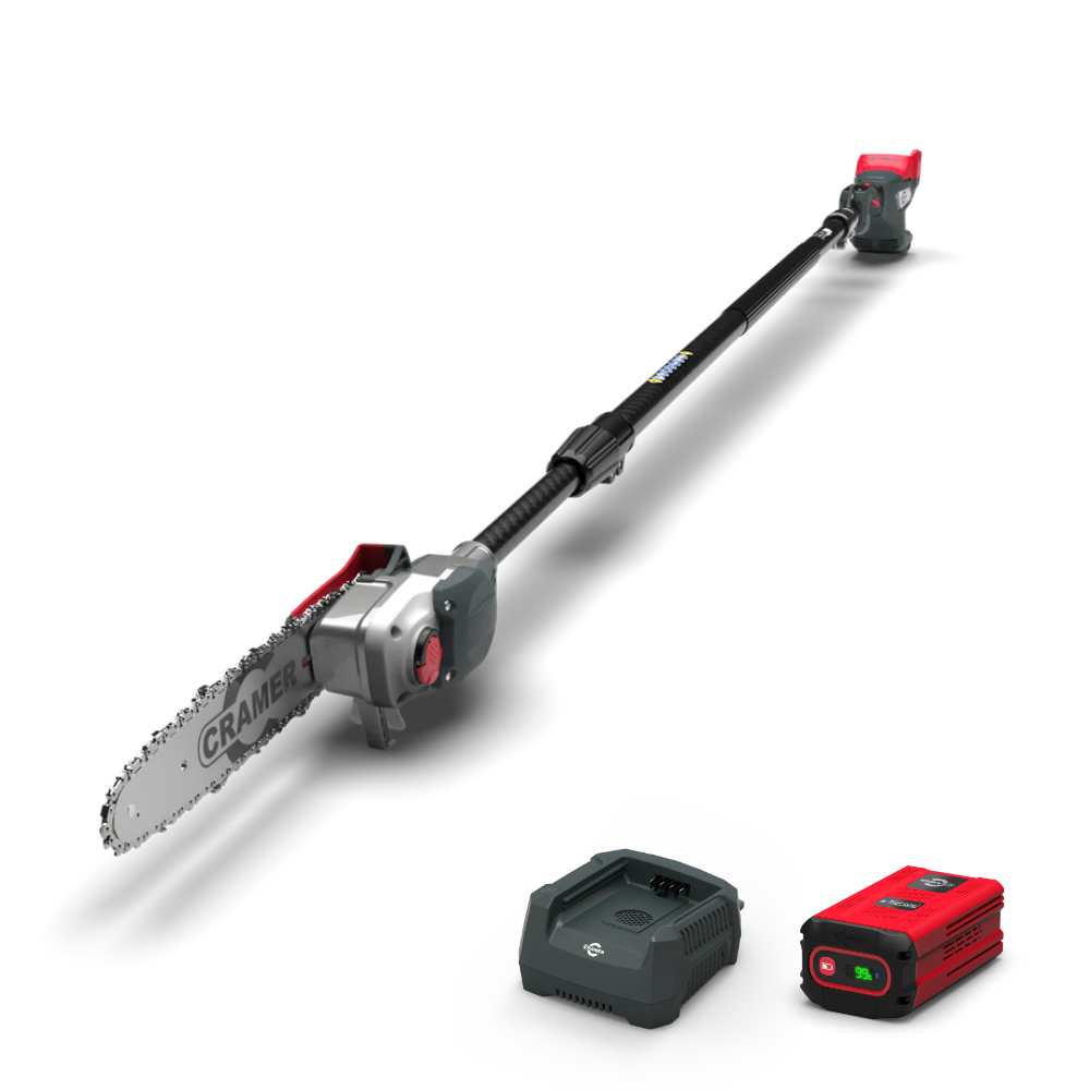 Cramer 82PST39 82V Telescopic Shaft Battery Pole Saw – 3.9 m Reach