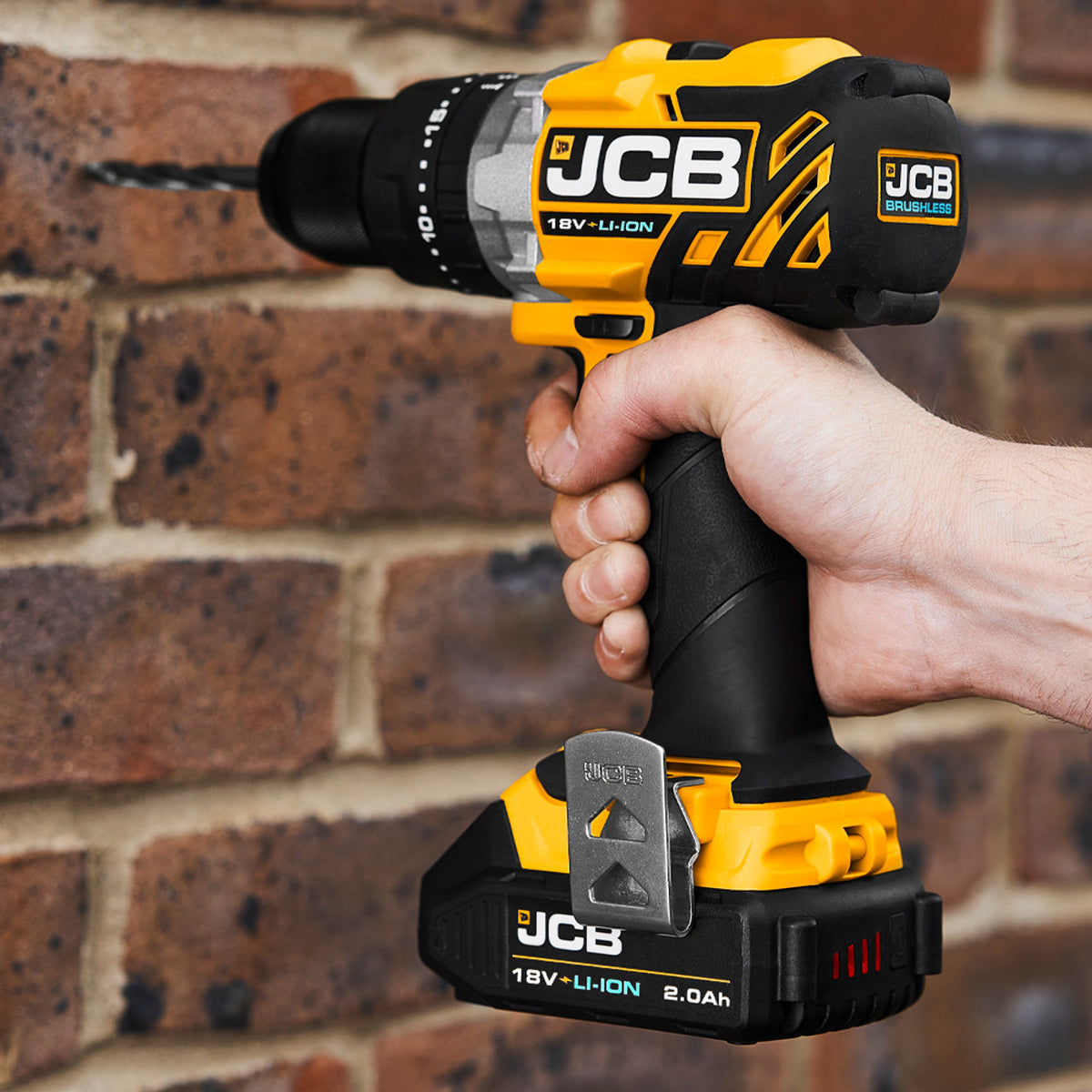 JCB 18V Brushless Combi Drill Body Bare Unit