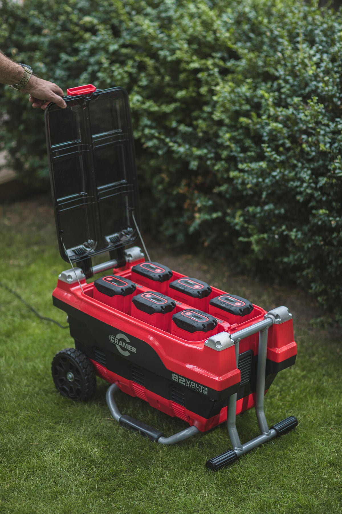 Cramer 82C6 82V 6-Slot Fast Charger – 8A Rapid Charging Station