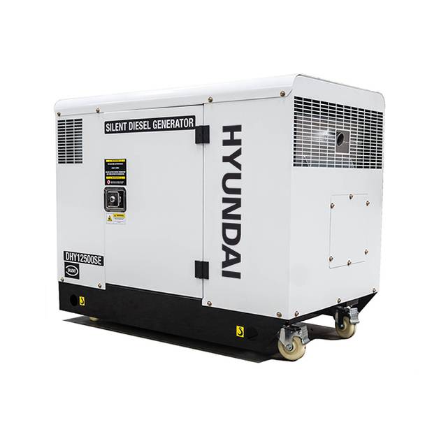 Hyundai 10kW Mains Standby Diesel Generator DHY12500SE