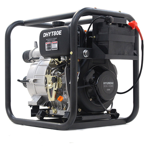 Hyundai Diesel Trash Water Pump 80mm DHYT80E