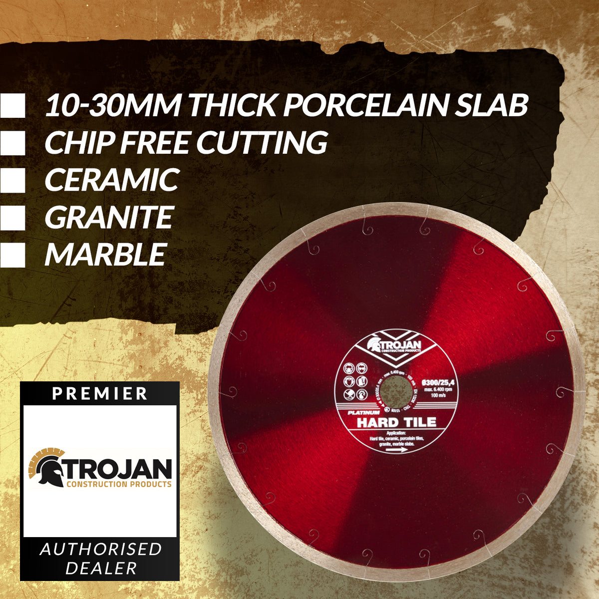 Trojan Platinum Hard Tile Blades