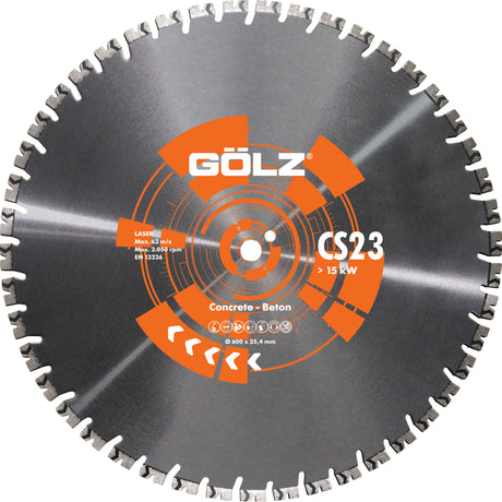 GOLZ CS23 Diamond Blade