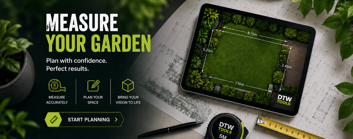 Measure your garden — plan with confidence