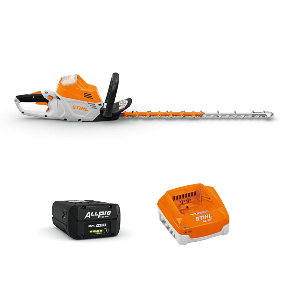 STIHL HSA 100 Cordless Hedge Trimmer 60 cm / 24" Cutting Blade