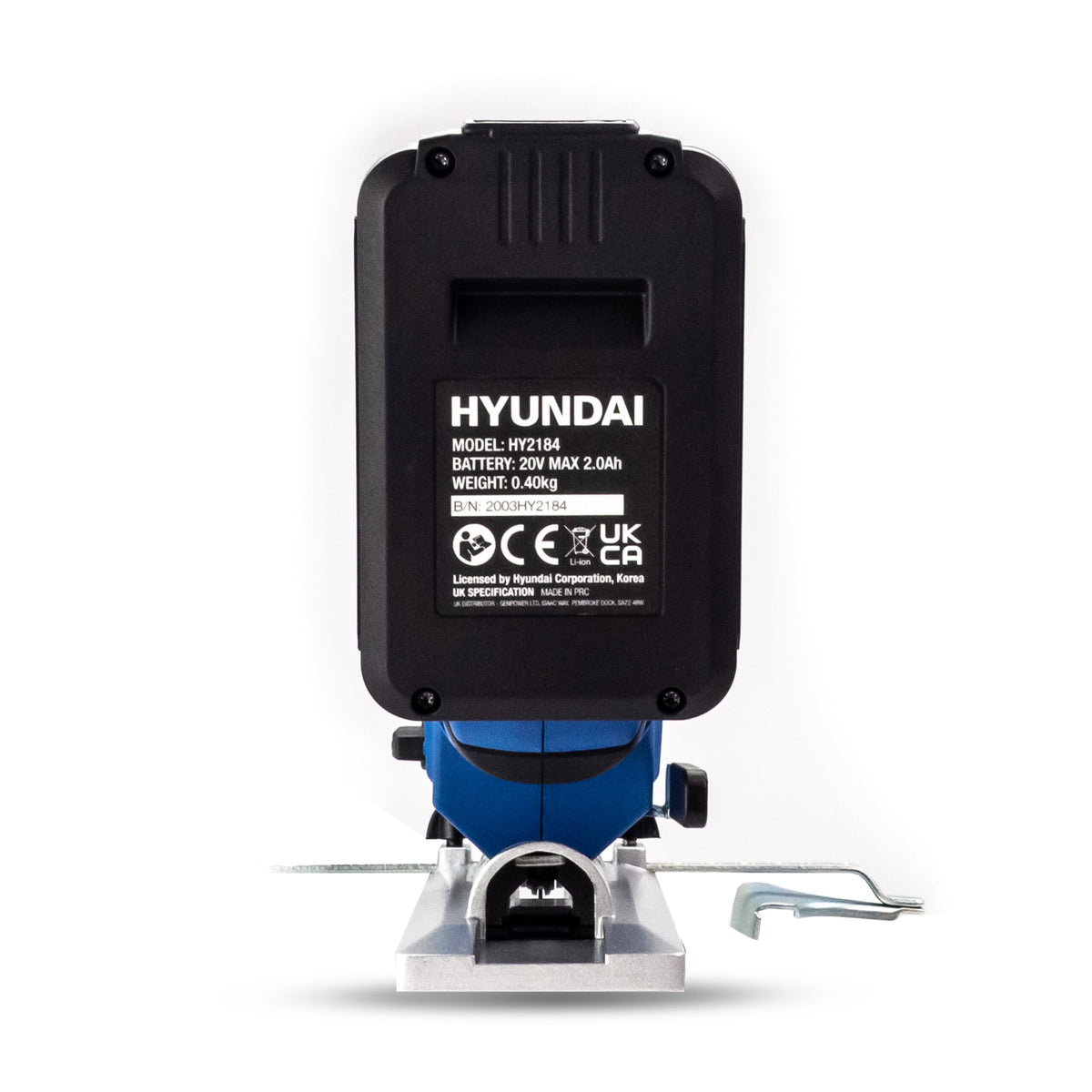 Hyundai 20V MAX Li-Ion Cordless Jigsaw | HY2182